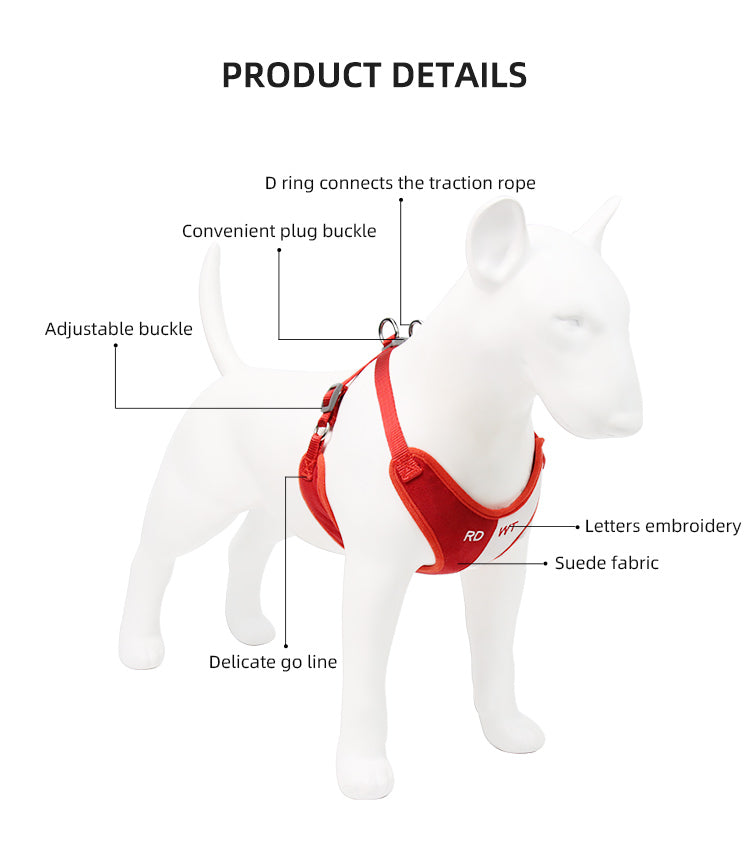 Comfort Padded Dog Walking Chest Harness