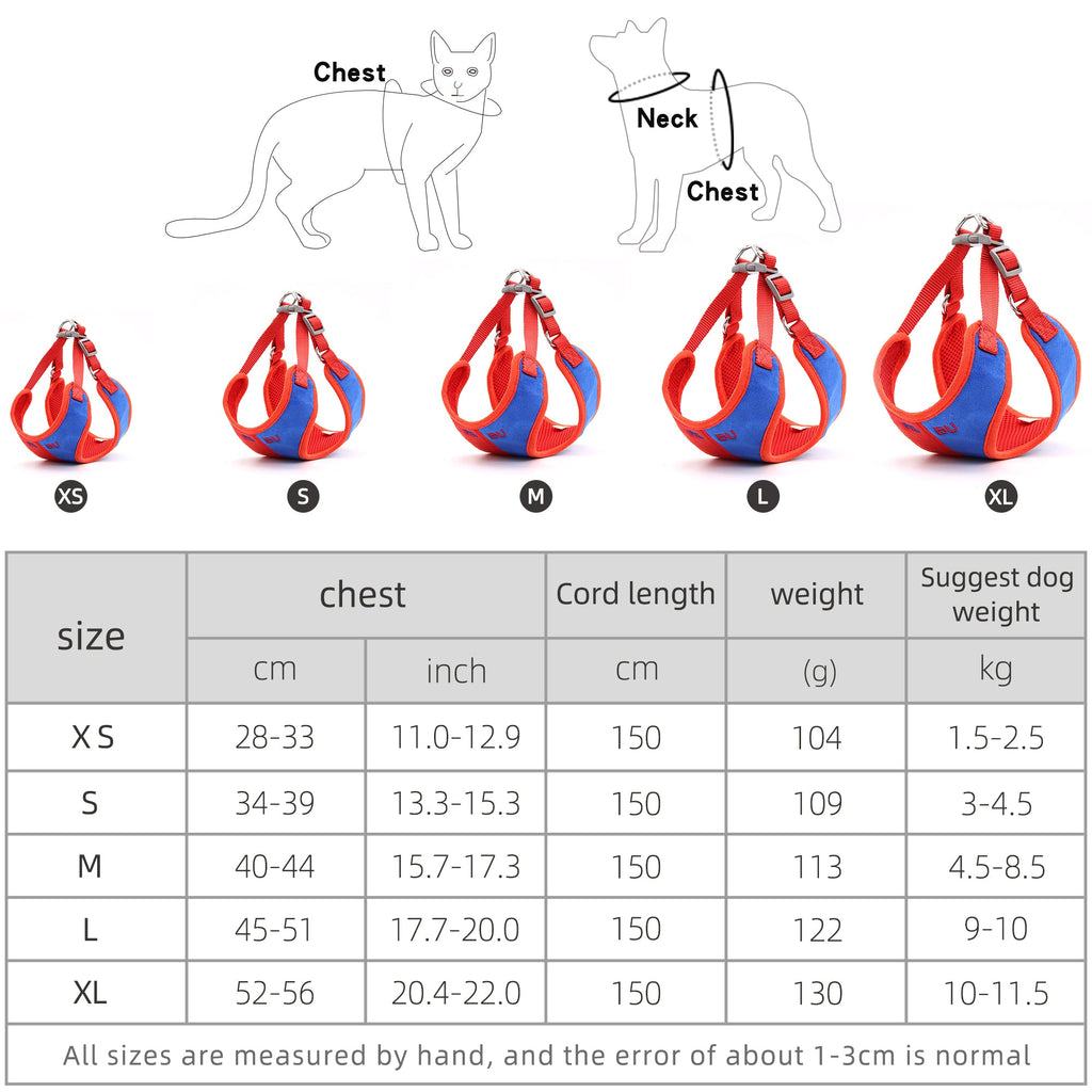 Comfort Padded Dog Walking Chest Harness