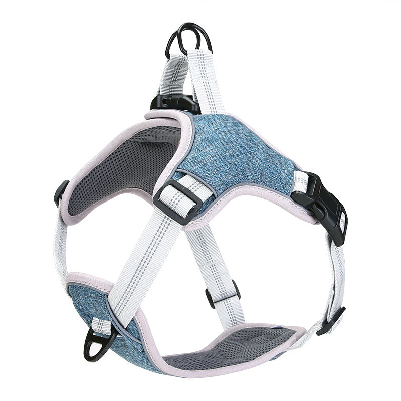 Dog Vest Harnesses Reflective Outdoor Vest