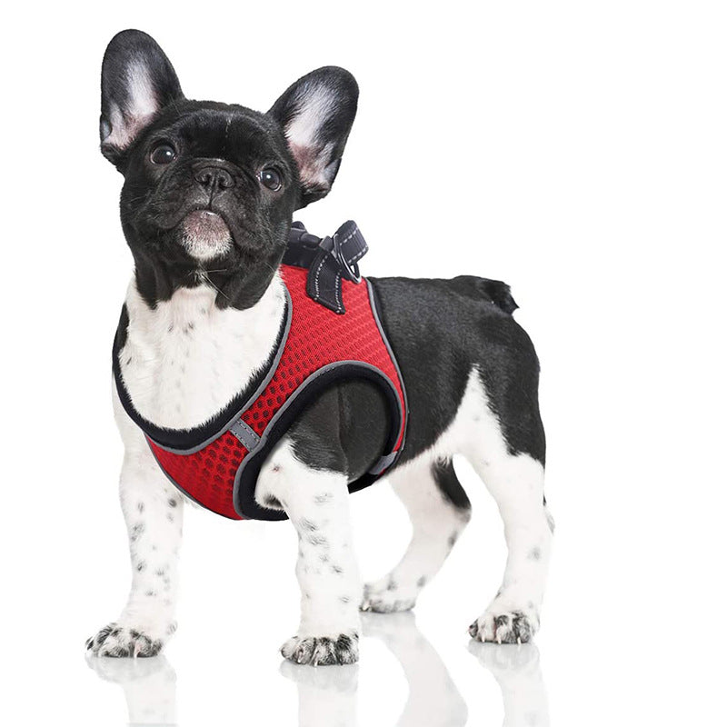 Breathable Mesh Summer Vest Reflective Dog Harnesses