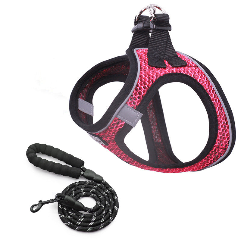 Dog Reflective Harnesses and Dog Leash