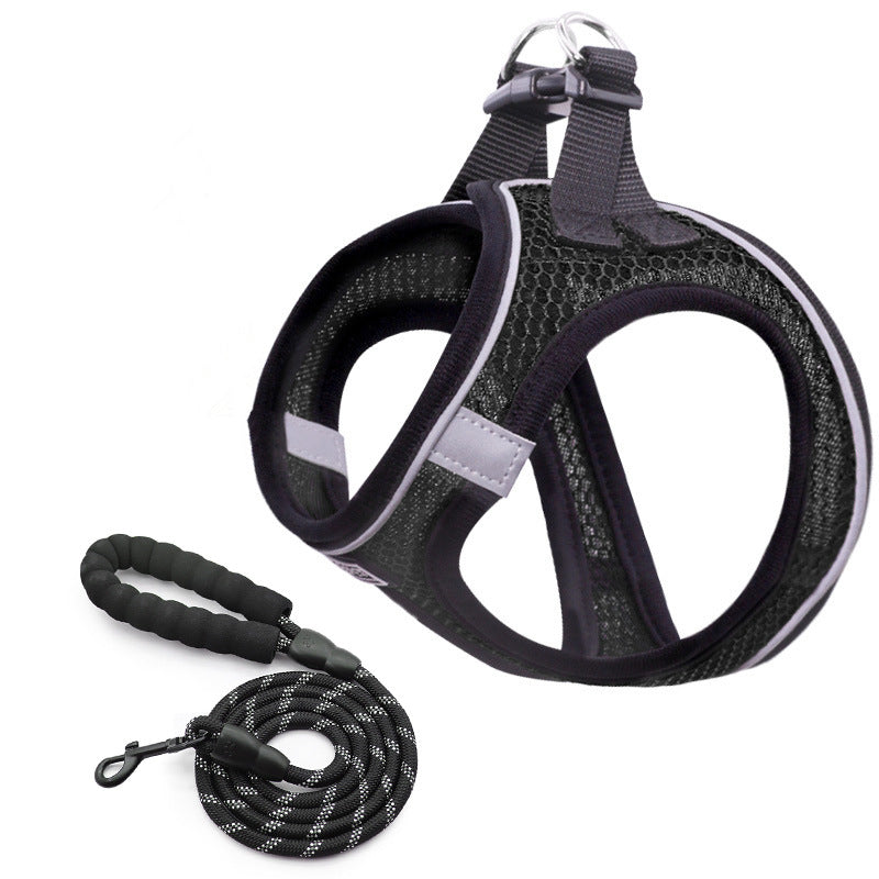 Dog Reflective Harnesses and Dog Leash