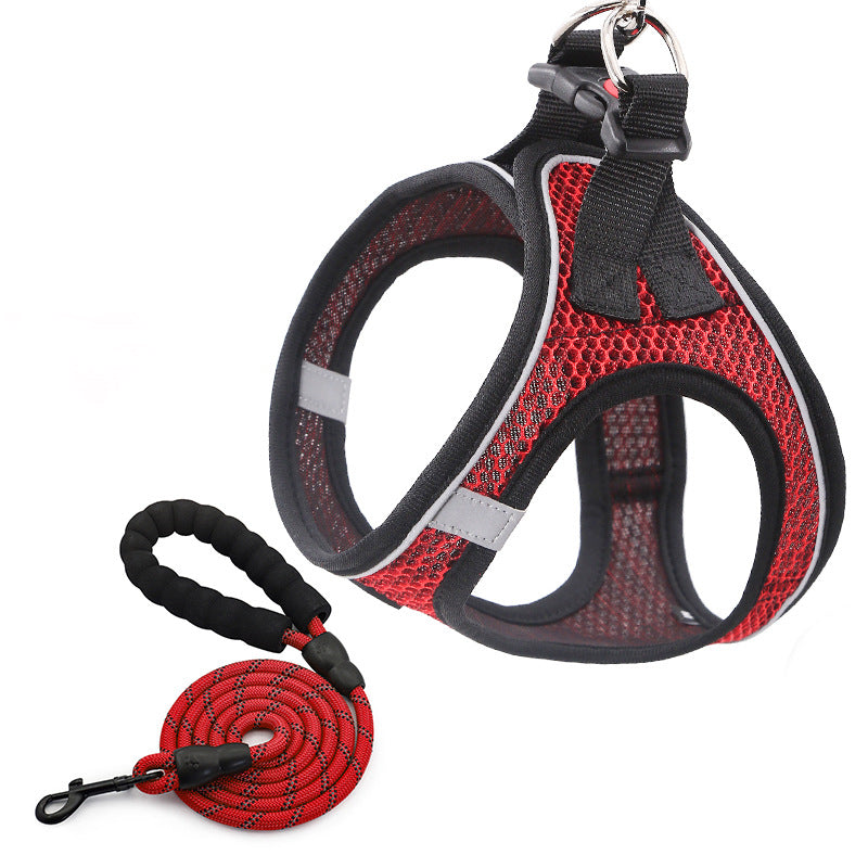 Dog Reflective Harnesses and Dog Leash