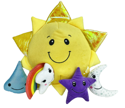 Pet Envy Hide 'N Seek Sun Interactive Dog Toy