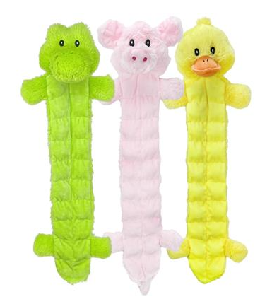 Multipet Dog Long Squeaker Mat Assorted