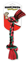 Mammoth Flossy Chews Color Rope Bone Dog Toy