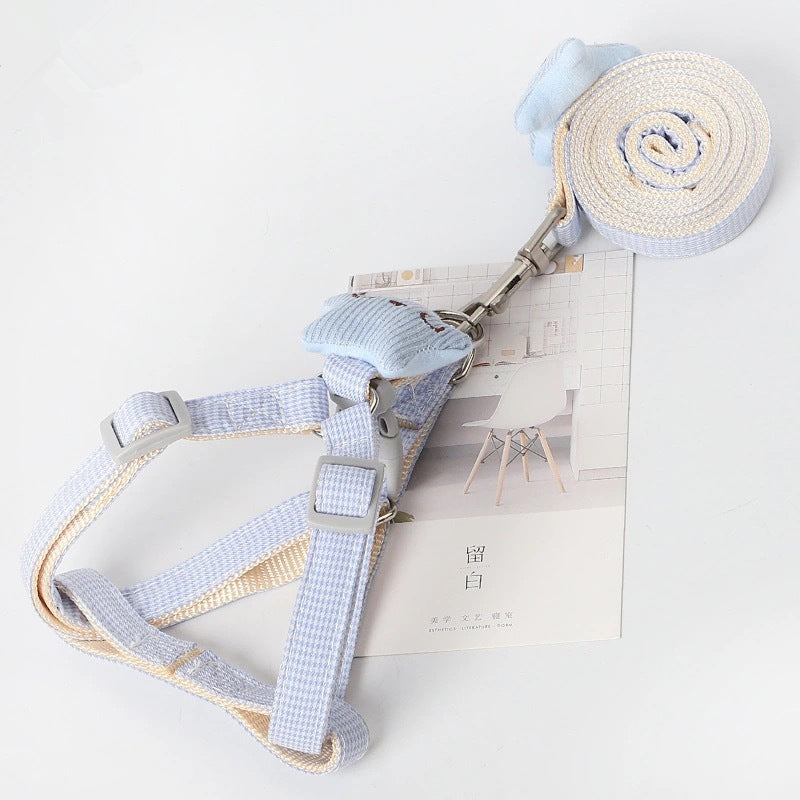 Puppy Starfish Harness and Dog Leash